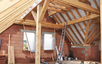 Copmere End attic trusses