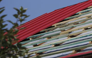 Copmere End corrugated roofing costs
