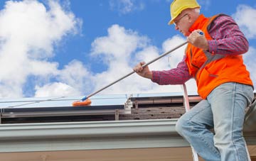 Copmere End soft wash roof cleaning